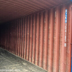 শিপিং পাত্রের মাত্রা, বিক্রয়ের জন্য ব্যবহৃত পাত্র 40 hc, 12m কন্টেইনার