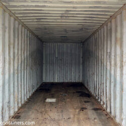 ব্যবহৃত শিপিং পাত্রে, সমুদ্র ধারক মাত্রা, বাতিল শিপিং পাত্রে