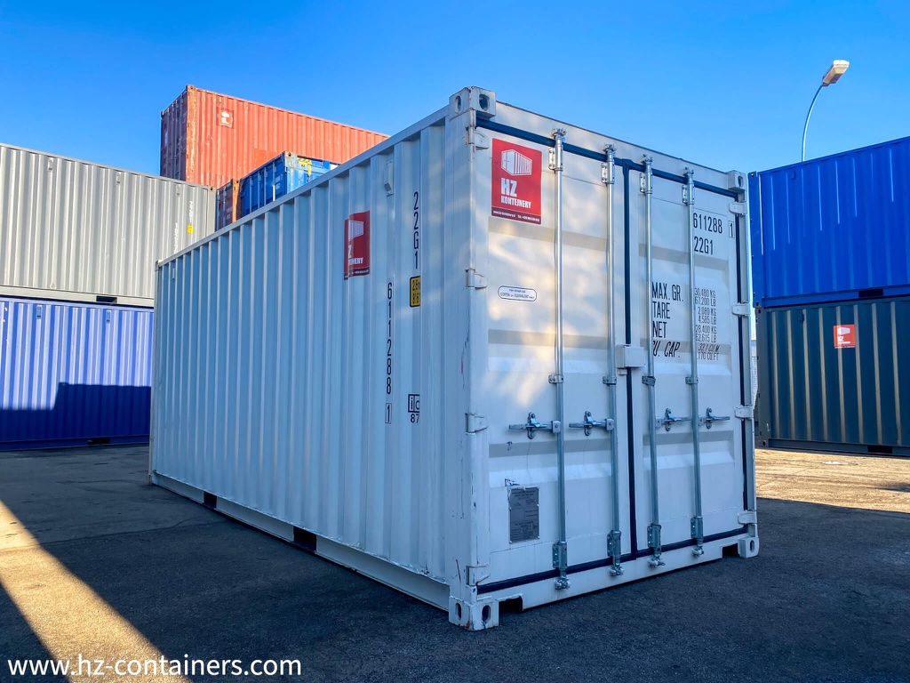 Shipping container white 20' IICL6 including transport Žilina! 611