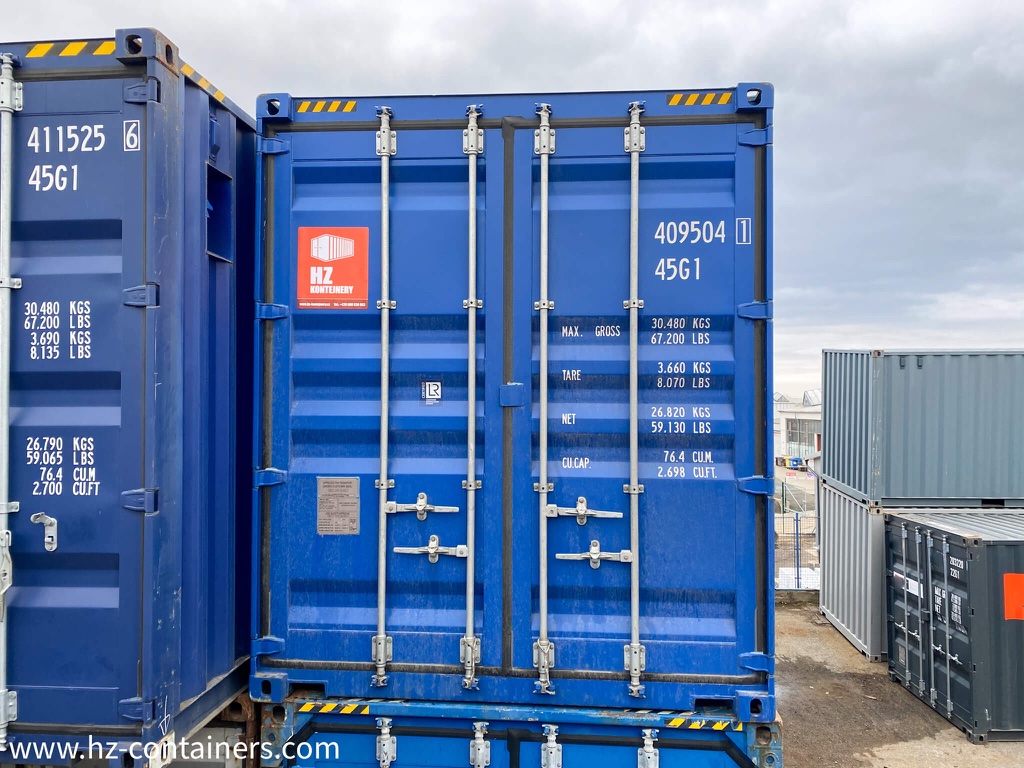 40 HC ワンウェイ輸送コンテナ、409 504-1 - HZ CONTAINERS.com