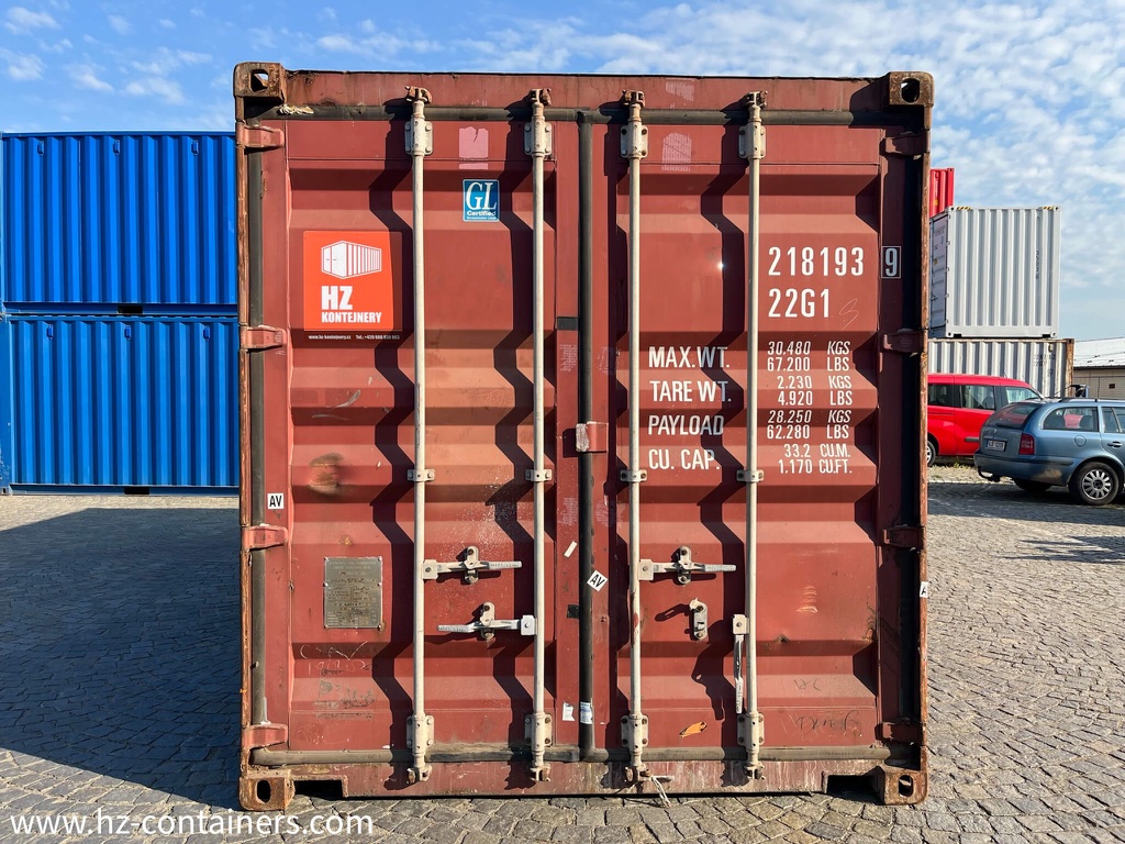 中古20フィート海上コンテナ AS IS 2 218 193-9 - HZ CONTAINERS.com