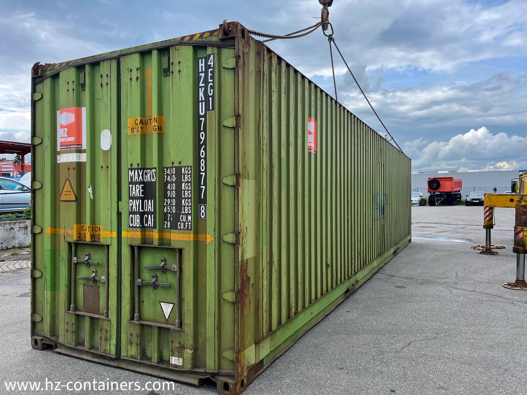コンテナ 40'HC パレット ワイド CW、輸送なし、HZKU 796 877-8 - HZ