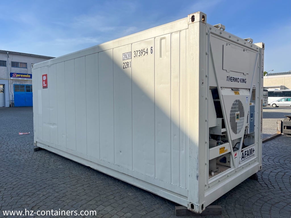冷凍冷却コンテナ 20 フィート 送料無料、HZKU 373 954-6 - HZ