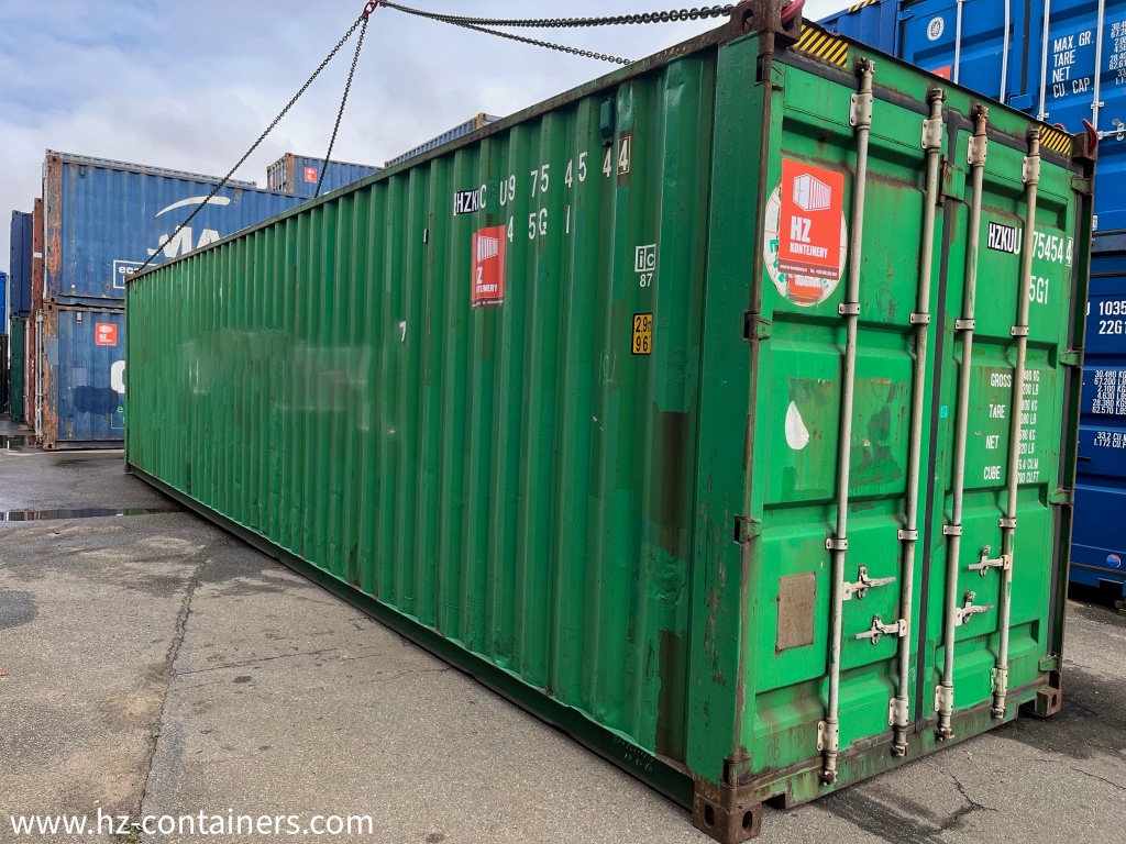 海上コンテナ ハイキューブ 40'CW、HZKU 975 454-4 - HZ CONTAINERS.com