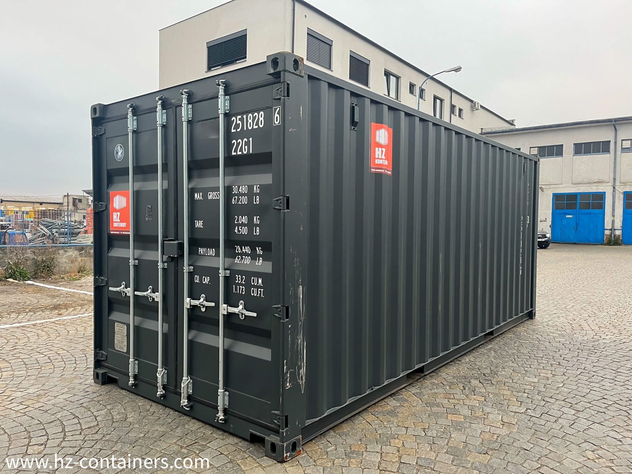 IICL5 品質 20 フィート輸送コンテナ販売、251 826-6 - HZ CONTAINERS.com – HZ CONTAINERS.com