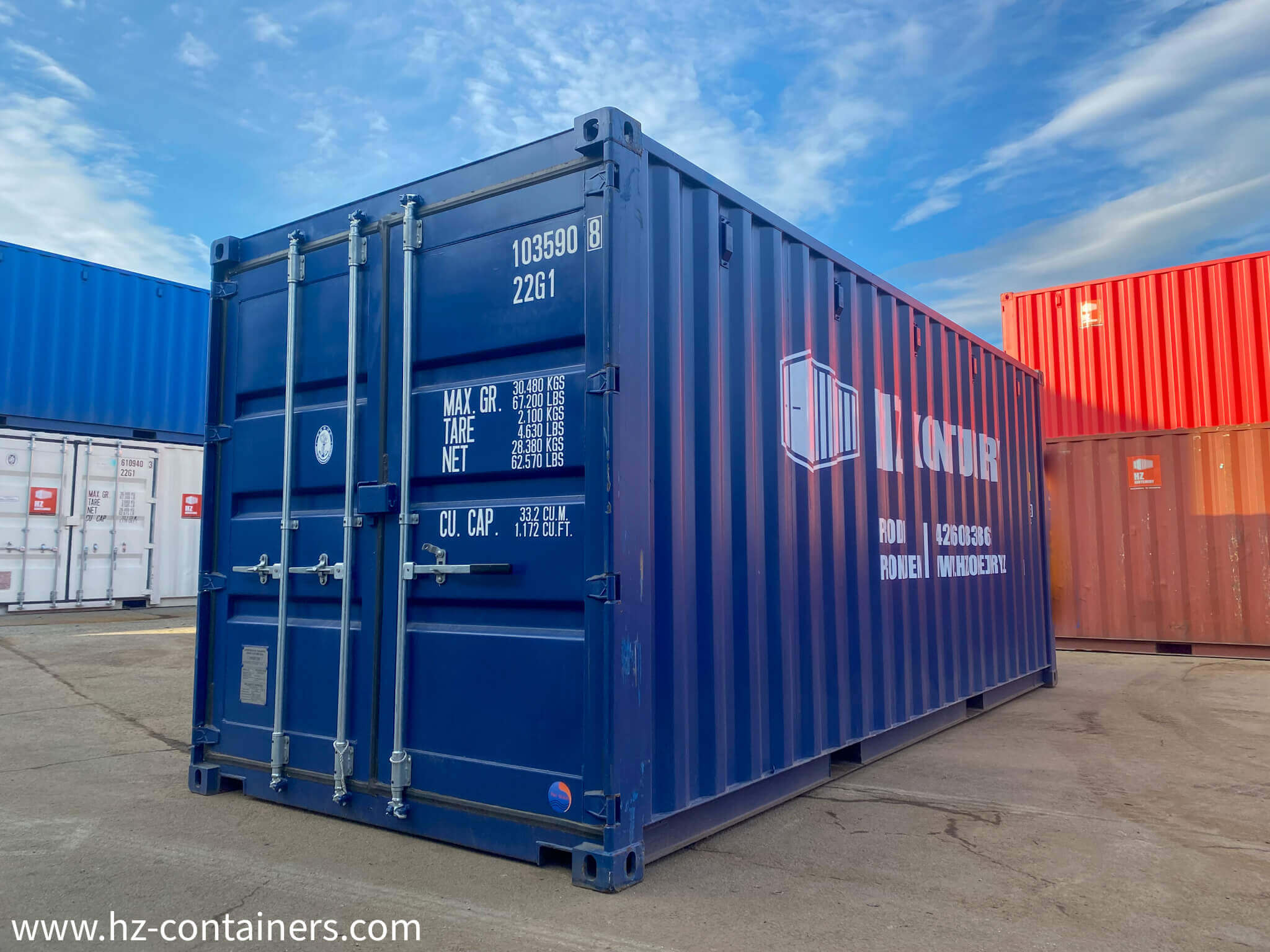 dry storage container