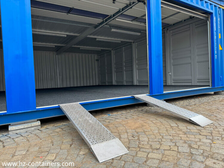 Container garage from shipping containers 40'HC
