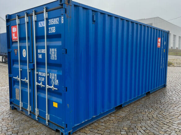 velikost lodních kontejnerů, použité lodní kontejnery 20