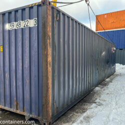 Seecontainerabmessungen, Containerzahlung, Versandcontainer 40 hc