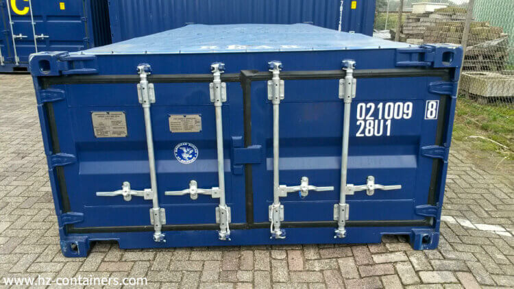 Half Height Container für schwere, sperrige Materialien