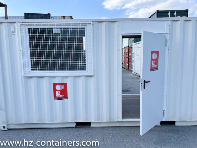 porta e janela adicionais para o contêiner de transporte