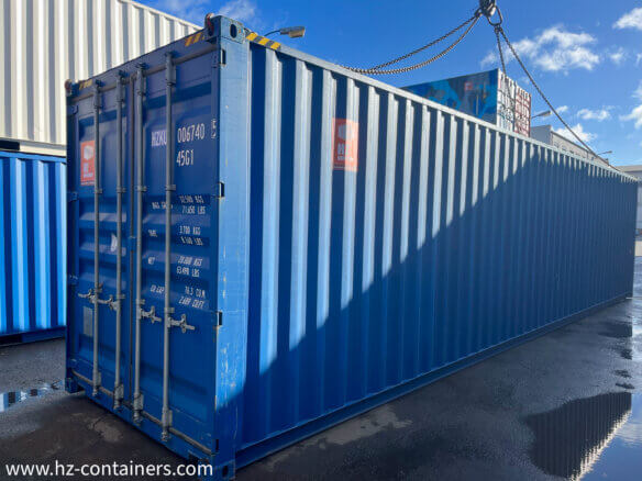 prodej kontejnerů, velikost lodních kontejnerů 40 hc, kontejnery levně