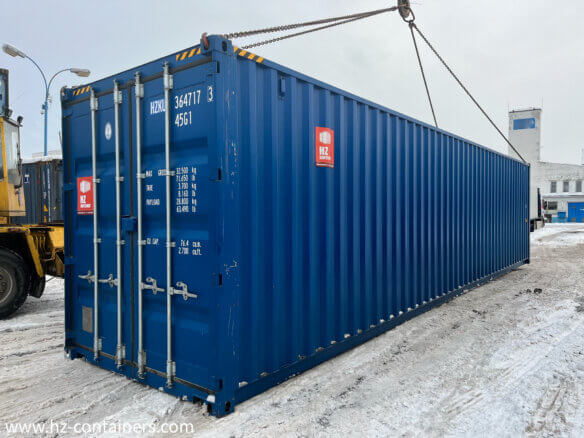 velikost lodních kontejnerů, použité kontejnery, lodní kontejner 40 hc