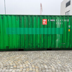 załadunek kontenerów, transport kontenerów transportowych, kontenery transportowe 20
