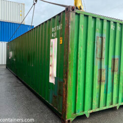 Abmessungen des Seecontainers, Verteilung der Seecontainer, Seecontainer 40