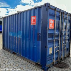 Abmessungen des Versandcontainers, Verteilung der Versandcontainer