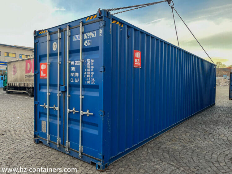 kamionová doprava kontejnerů, výkup kontejnerů, lodní kontejner 40 hc