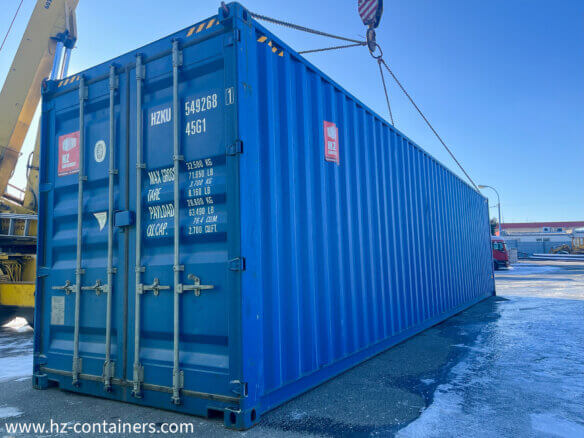 kontejnery levně, prodej kontejnerů, výkup kontejnerů, lodní kontejner 40 hc