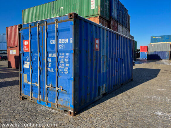 prodám vyřazený lodní kontejner, rozměry lodních kontejnerů