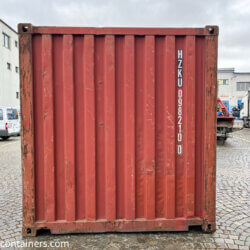 Aufteilung von Schiffscontainern, ausrangierte Schiffscontainer, günstige Container