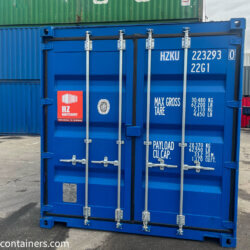 shipping container dimensioner, lastbil transport af containere, shipping container 20 sælges
