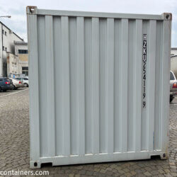 Seetransport, Verkauf von Containern, Versandcontainergröße