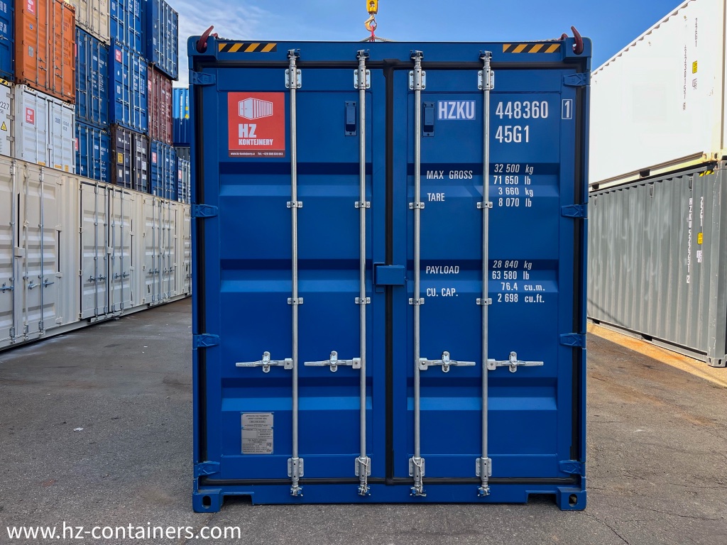 Storage shipping container 40'HC, without transport, HZKU 448 360-1 ...