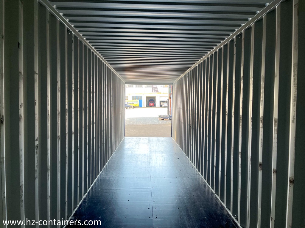 Storage shipping container 40'HC, without transport, HZKU 448 360-1 ...