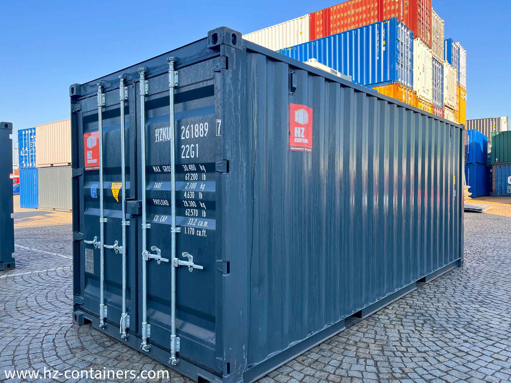 40HC コンテナ風 作業用物置き