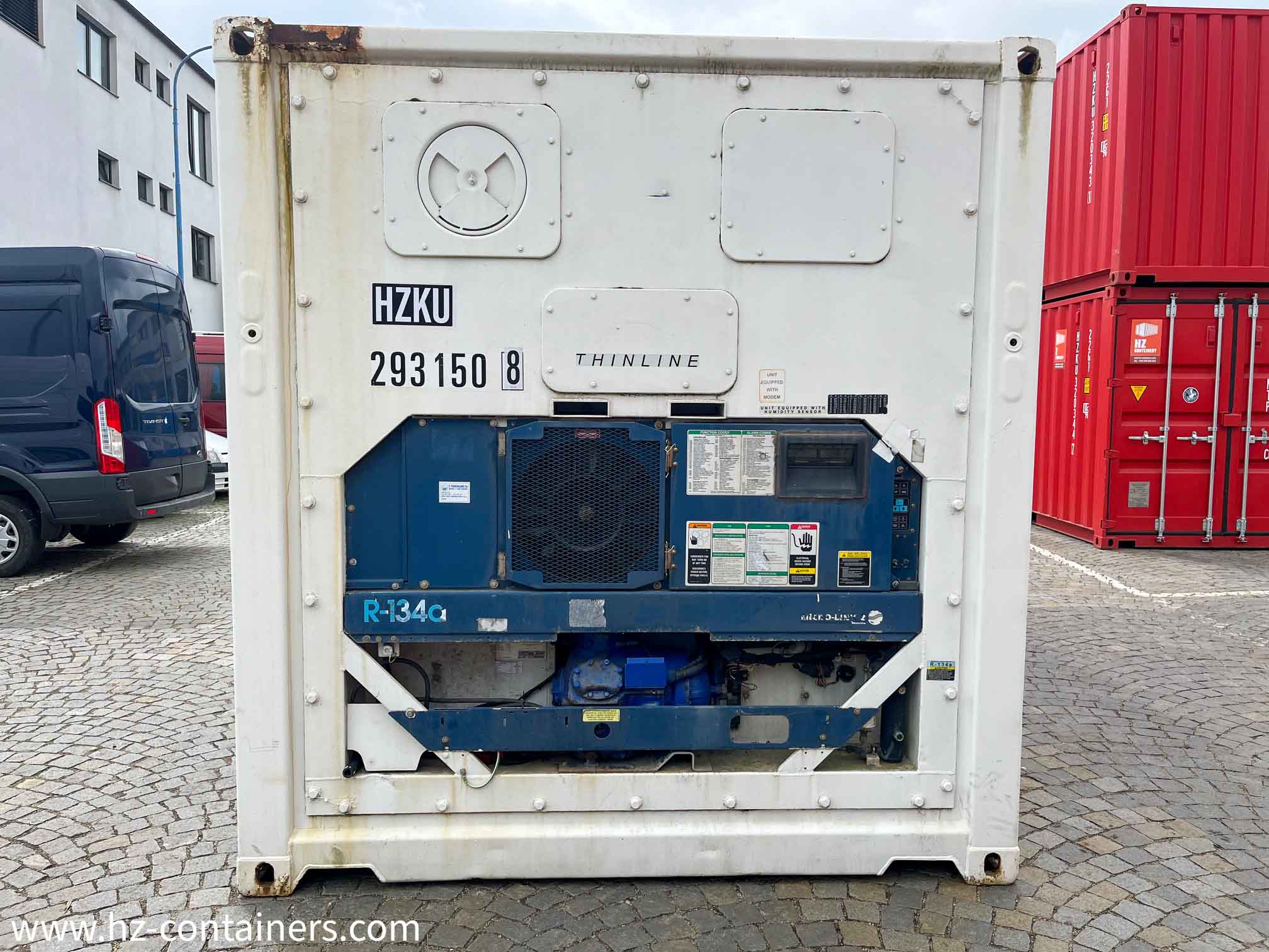 Container Isolé d'Occasion de 6m Pilsen, HZKU 293 1508 HZ CONTAINERS — free download