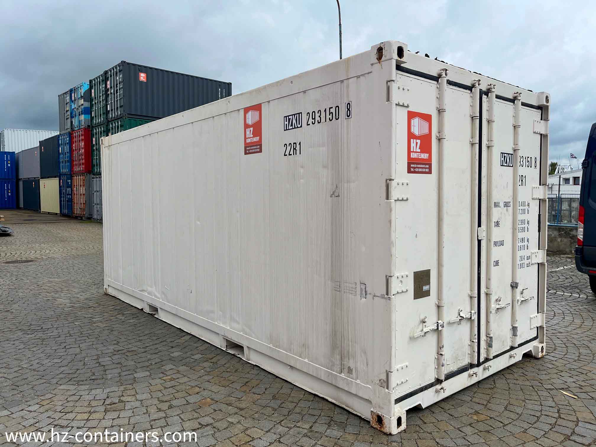 Container Isolé d'Occasion de 6m Pilsen, HZKU 293 1508 HZ CONTAINERS — free download
