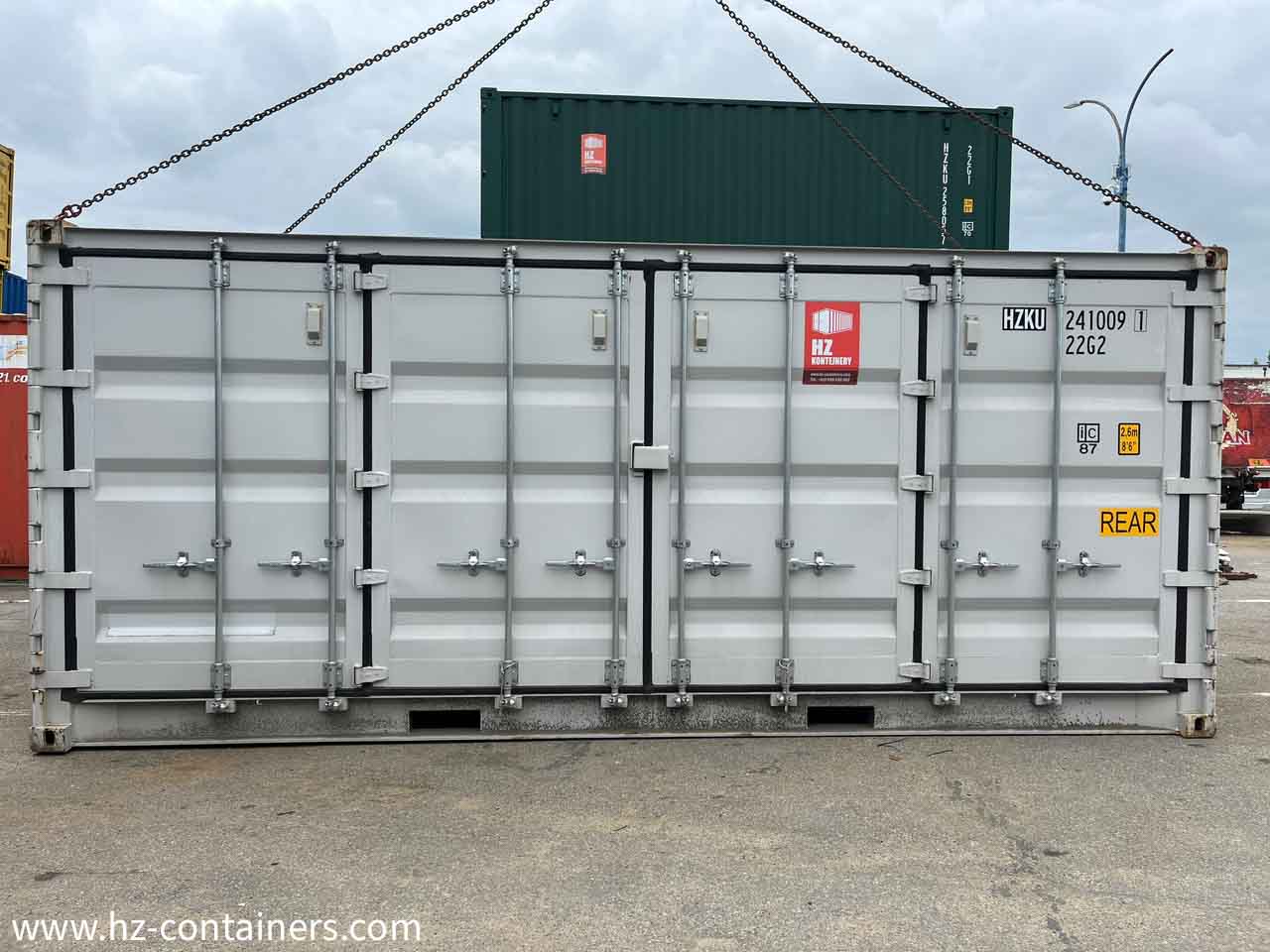 Types of Container Doors: Side Door, Double Door, High Cube ...