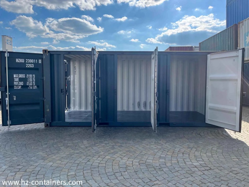CORTEN ocel a lodní kontejnery