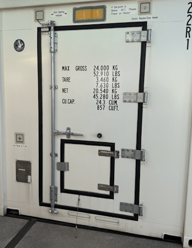 Super Freezer shipping container