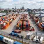Ladijski kontejnerji Bremen Nemčija