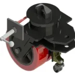 Shipping container wheels
