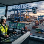 Budoucnost kontejnerových terminálů: Jak se mění role lidské práce v éře digitalizace?