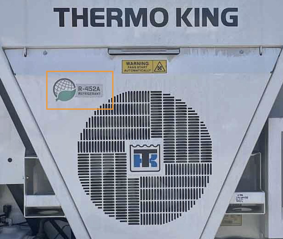 refrigerant Identification_label_of_the_freezer_shipping_container